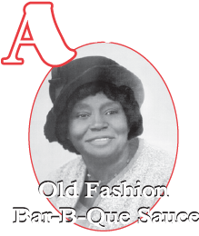 Abrams' Old Fashion BBQ Sauce Logo