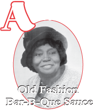 Abrams' Old Fashion BBQ Sauce Logo