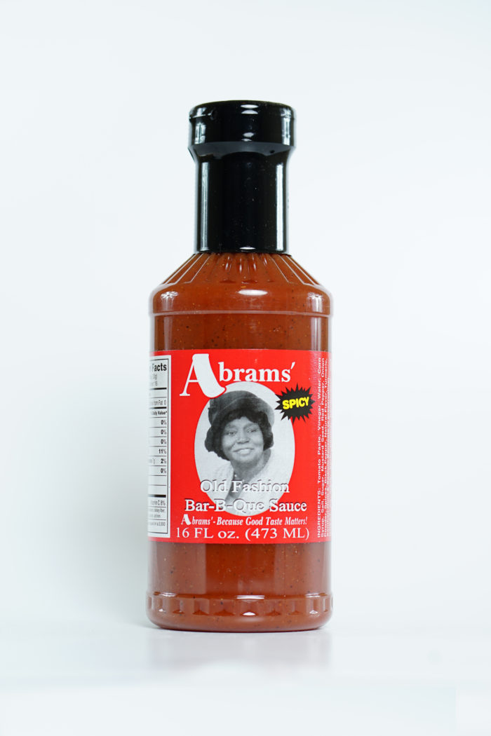 Abrams' Spicy BBQ Sauce 16oz